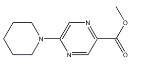 Methyl 5-(1-piperidinyl)-2-pyrazinecarboxylate